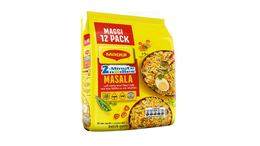 Nestle Maggi 2-Minute Masala Instant Noodles (12Pcs)