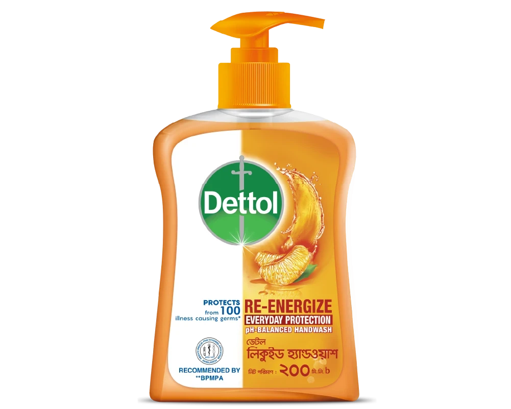 Dettol Re Energize Handwash 200ml Pump